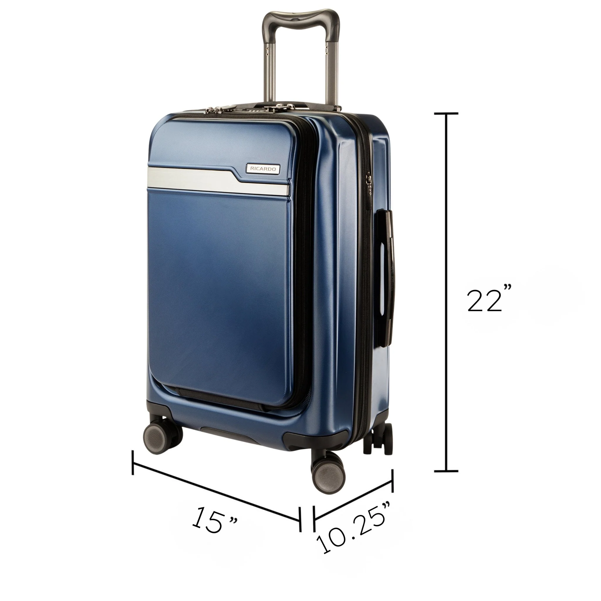 Brentwood Hardside FastAccess Front Opening Carry-On Expandable Spinner - Image 25