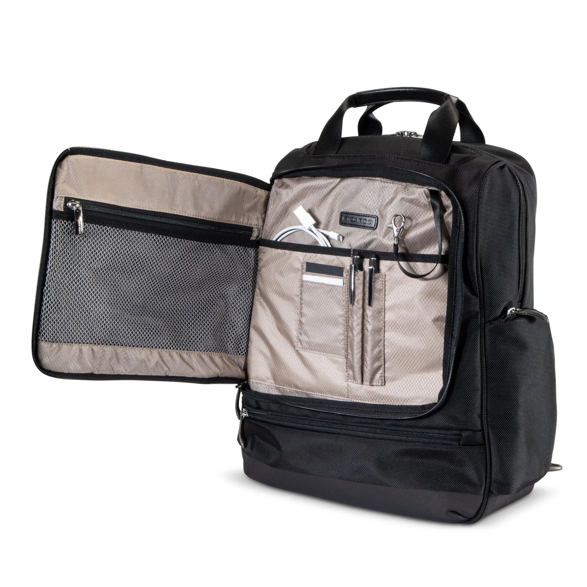 Flight Essentials Softside Deluxe Backpack, 23L - Image 3